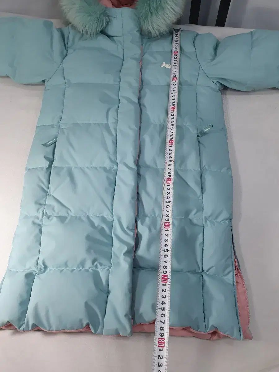 ロングダウンジャケット リバーシブル