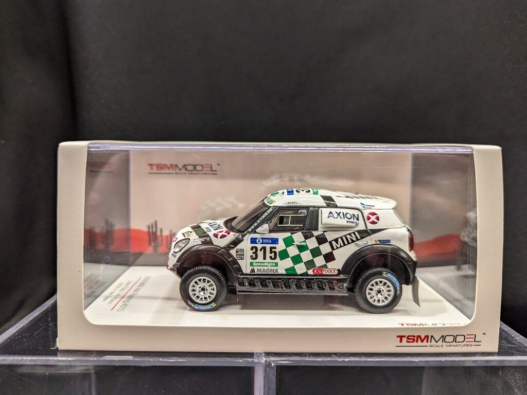 TSM 1/43 ミニ All4 レーシング #315 2016 ダカールラリー 4位