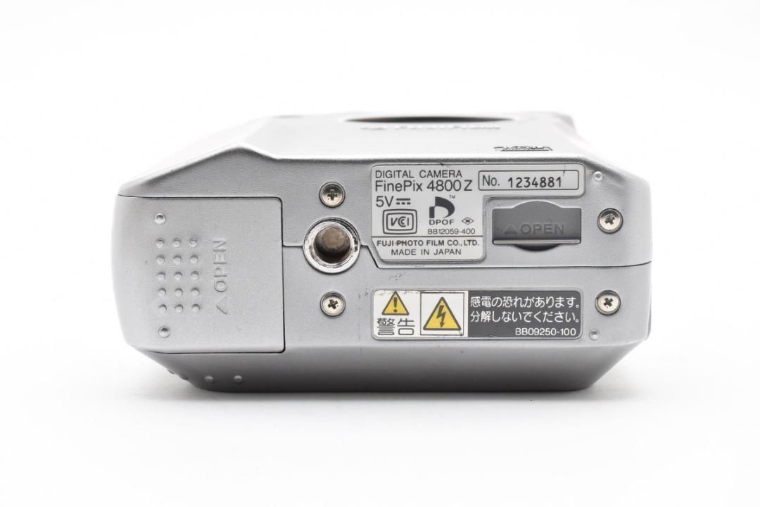 ★極美品★富士フイルム FUJIFILM FinePix 4800Z #1182 FUJIFILM FinePix 4800z【完動品】【実写済み❗️】【希少