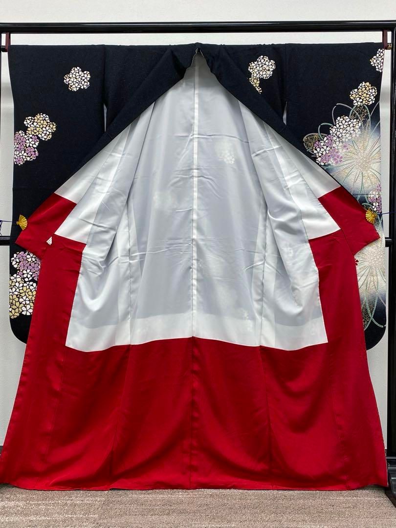 振袖 豪華 金彩 銀通し 絞り 桜 身丈162cm 撥水加工済 - メルカリ