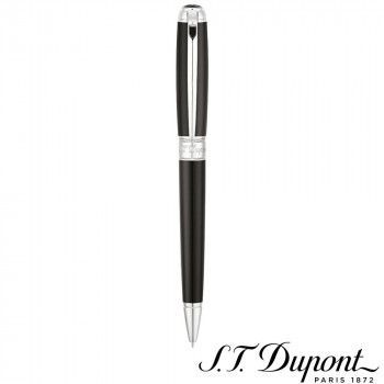 S.T. Dupont エス テー デュポン ラインD ボールペン ブラックラッカー＆パラディウム 415100M