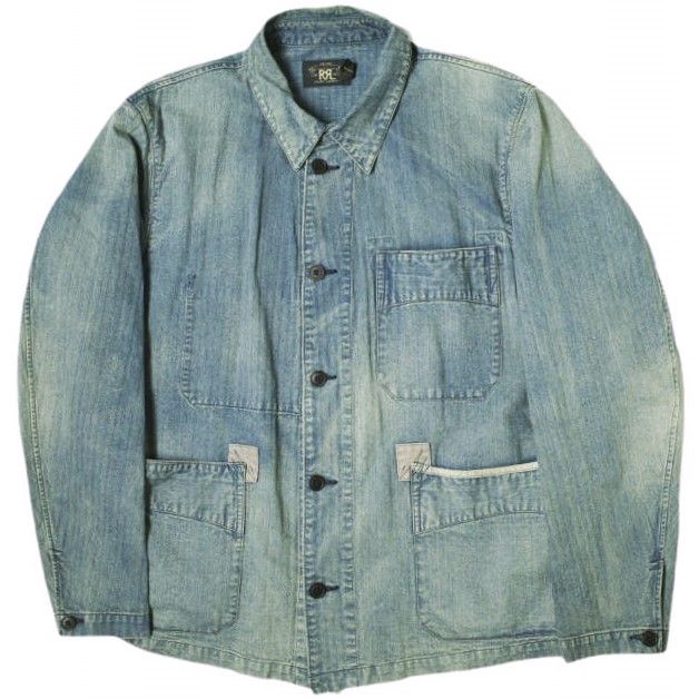 RRL ダブルアールエル HBT DENIM CHORE JACKET コットンリネン