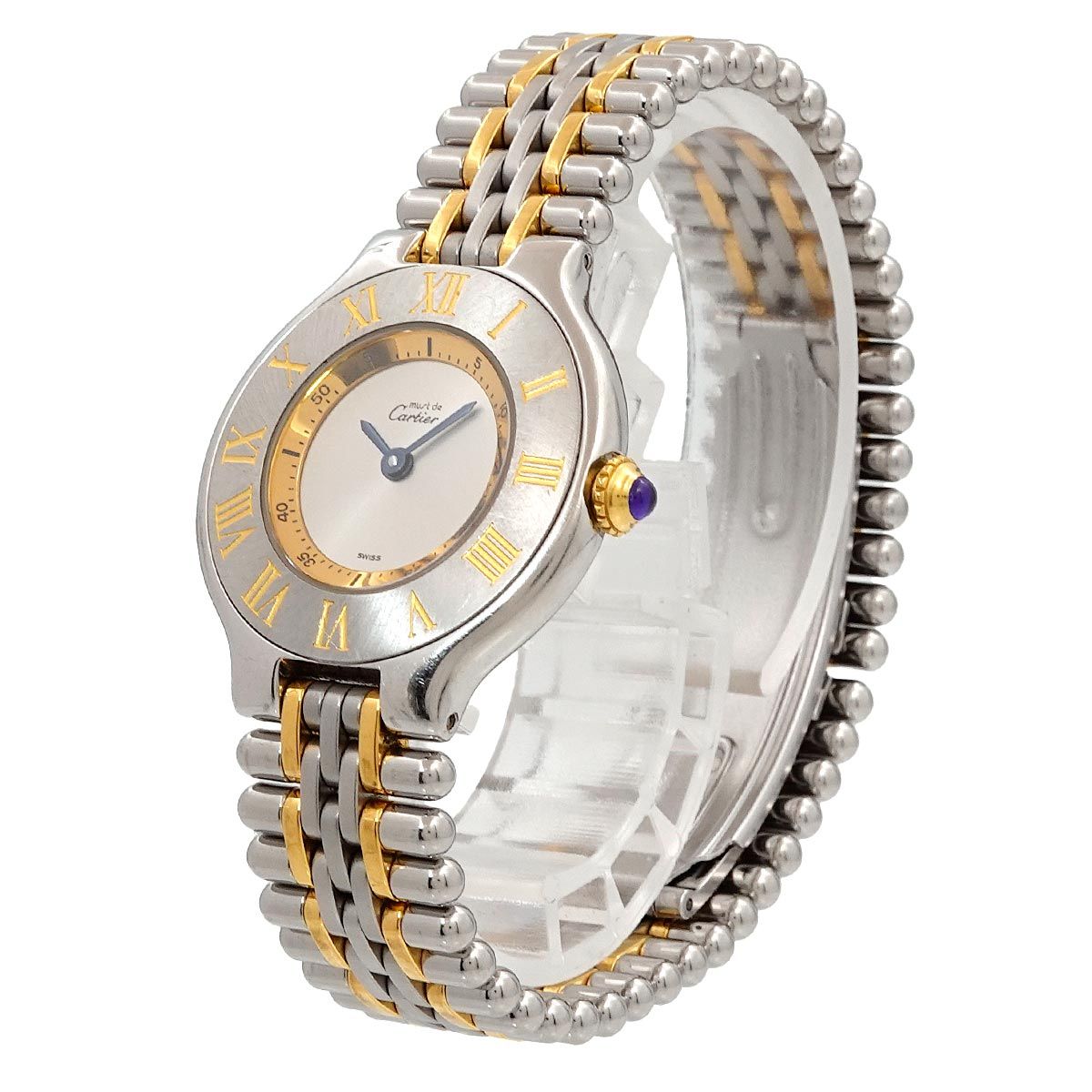 カルティエ Cartier マスト21 ヴァンティアン コンビ W10073F4