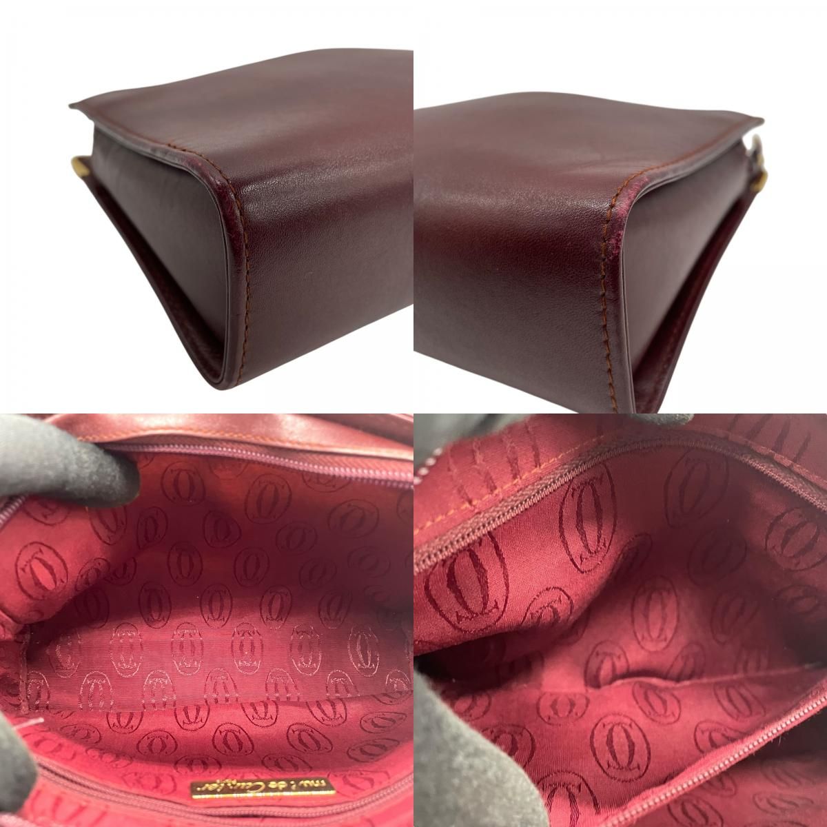 美品 Cartier カルティエ マストライン クラッチバッグ セカンド