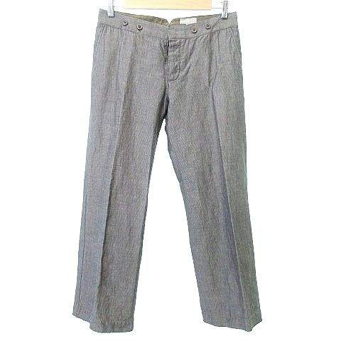 マーガレットハウエル リネン コットン パンツ サイズ L マーガレットハウエル MARGARET HOWELL リネン コットン