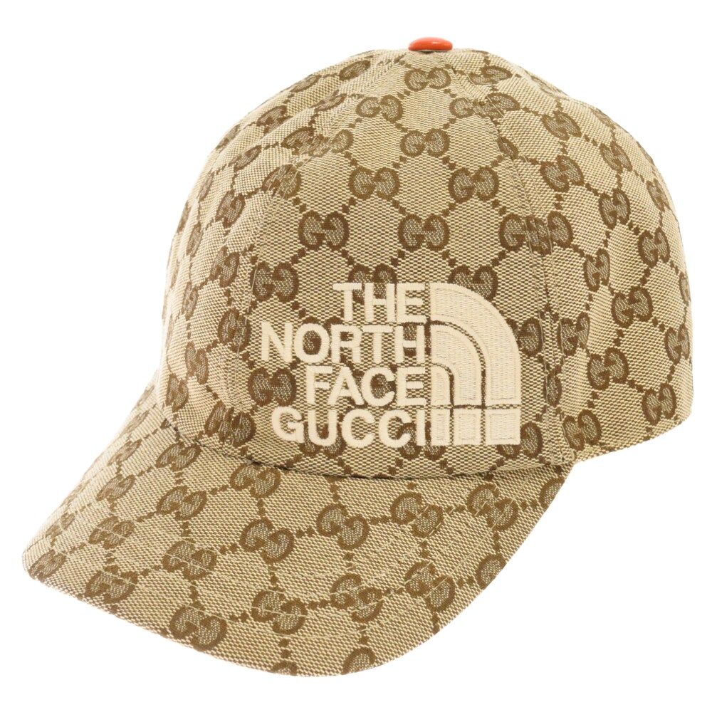 GUCCI (グッチ) 21AW×THE NORTH FACE GGキャンバス ベースボール