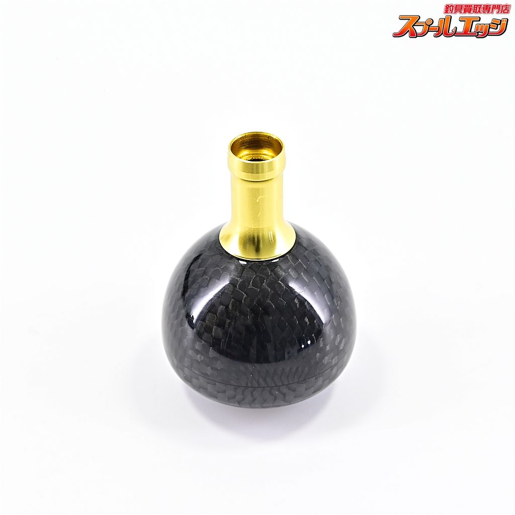 【ウォーターランド】 W.L. 38mmカーボンハンドルノブ サイズL