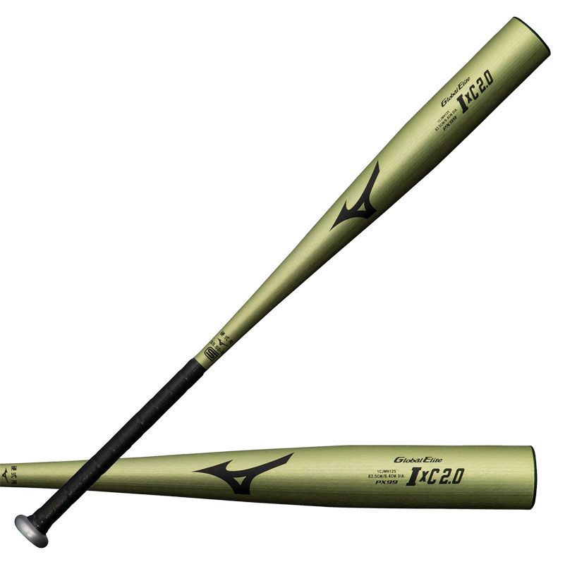 ミズノ MIZUNO 硬式用 グローバルエリート I×C2.0 2025年春新基準対応 野球 硬式 バット 金属製 24SS 1CJMH125