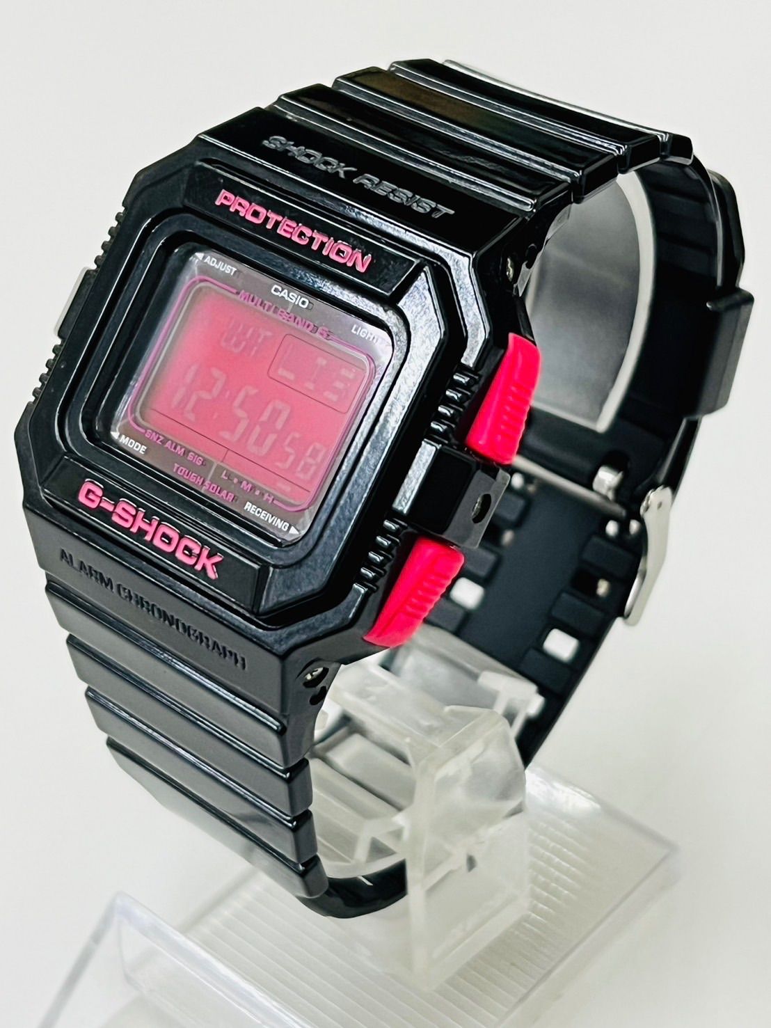 G-SHOCK スクエア ソーラー 黒×ピンク GW-5510B-1JF GW-5510B-1JFサポートページ | CASIO