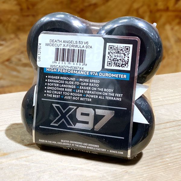 ボーンズ ウィール BONES WHEELS X-FORMULA XF97 DEATH ANGELS