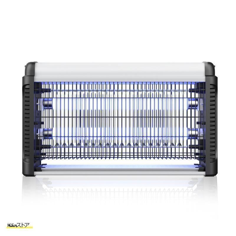 電撃殺虫器 殺虫灯 屋外 屋内 20W 省エネ 蚊取り 虫取り器 殺虫灯 コバエ撃退 虫除けライト 蚊取り機 誘蛾灯 蚊よけ UV光源吸引式殺虫器 室内 誘虫灯