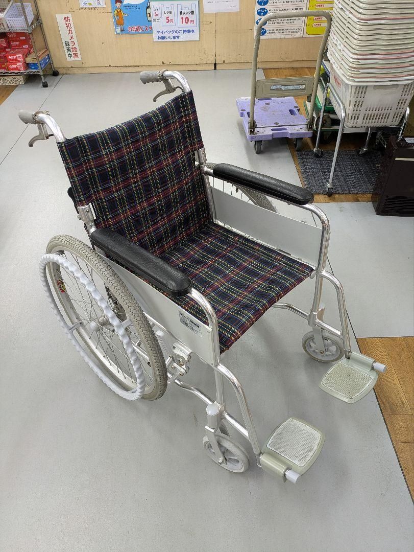 J338☆サビ使用感☆幸和製作所☆自走式車いす