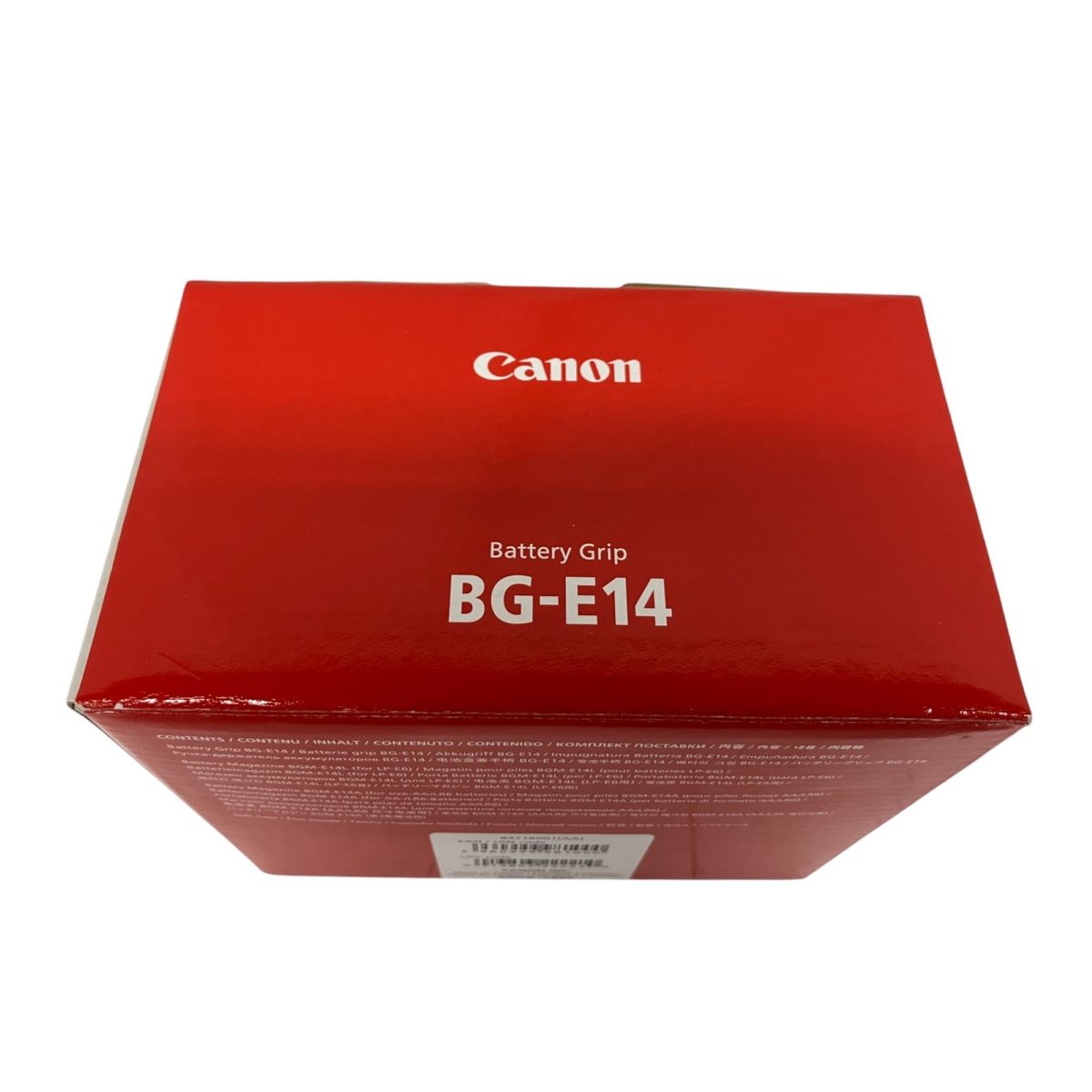 CANON BG-E14 バッテリーグリップ EOS 90D 80D 70D 対応 純正
