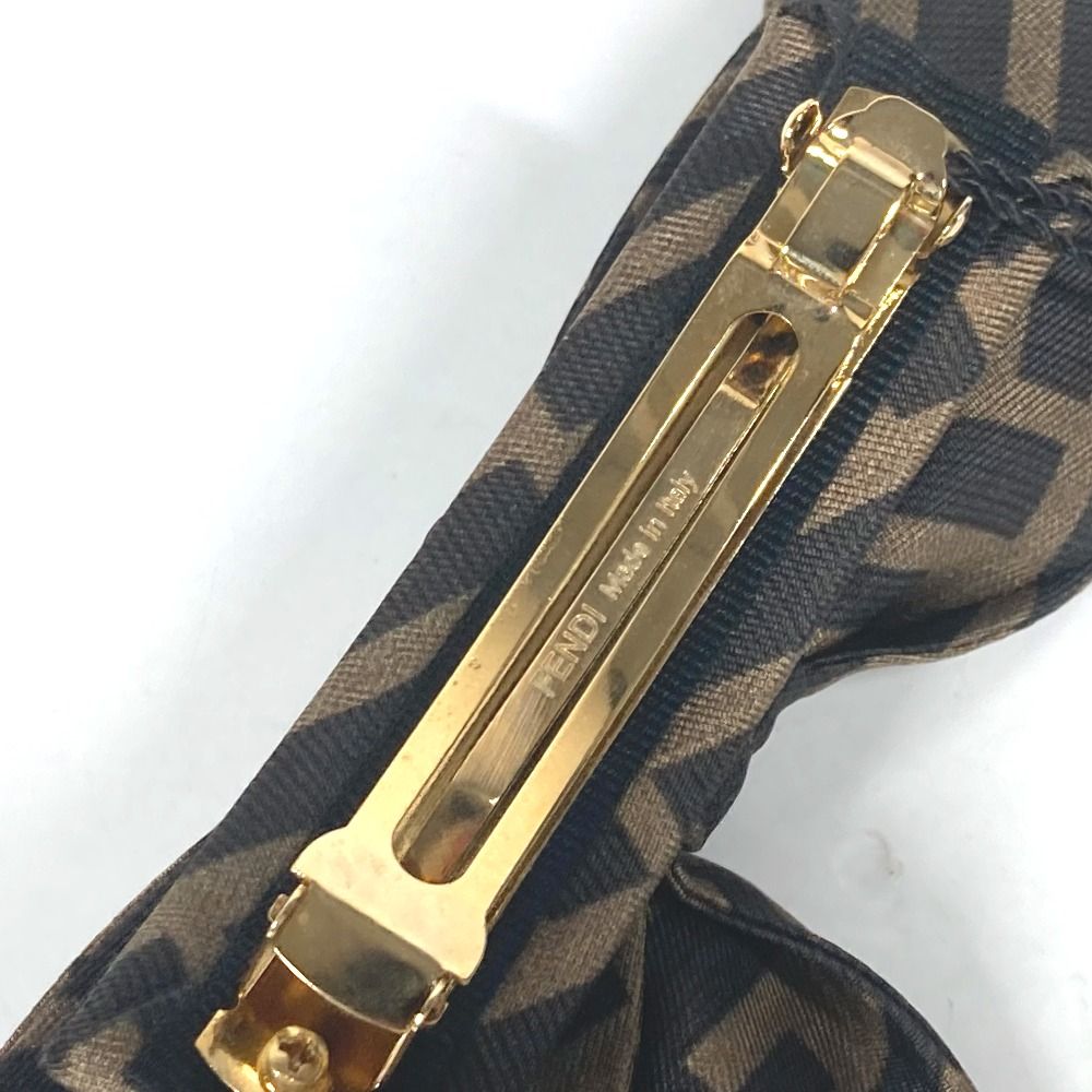 フェンディ　リボンバレッタ FENDI フェンディ バレッタ リボン りぼん キャンバス - メルカリ