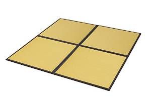 イケヒコ 水拭きできる ポリプロピレン 置き畳 ユニット畳 スカッシュ ベージュ 82 1 7 cm 軽量タイプ
