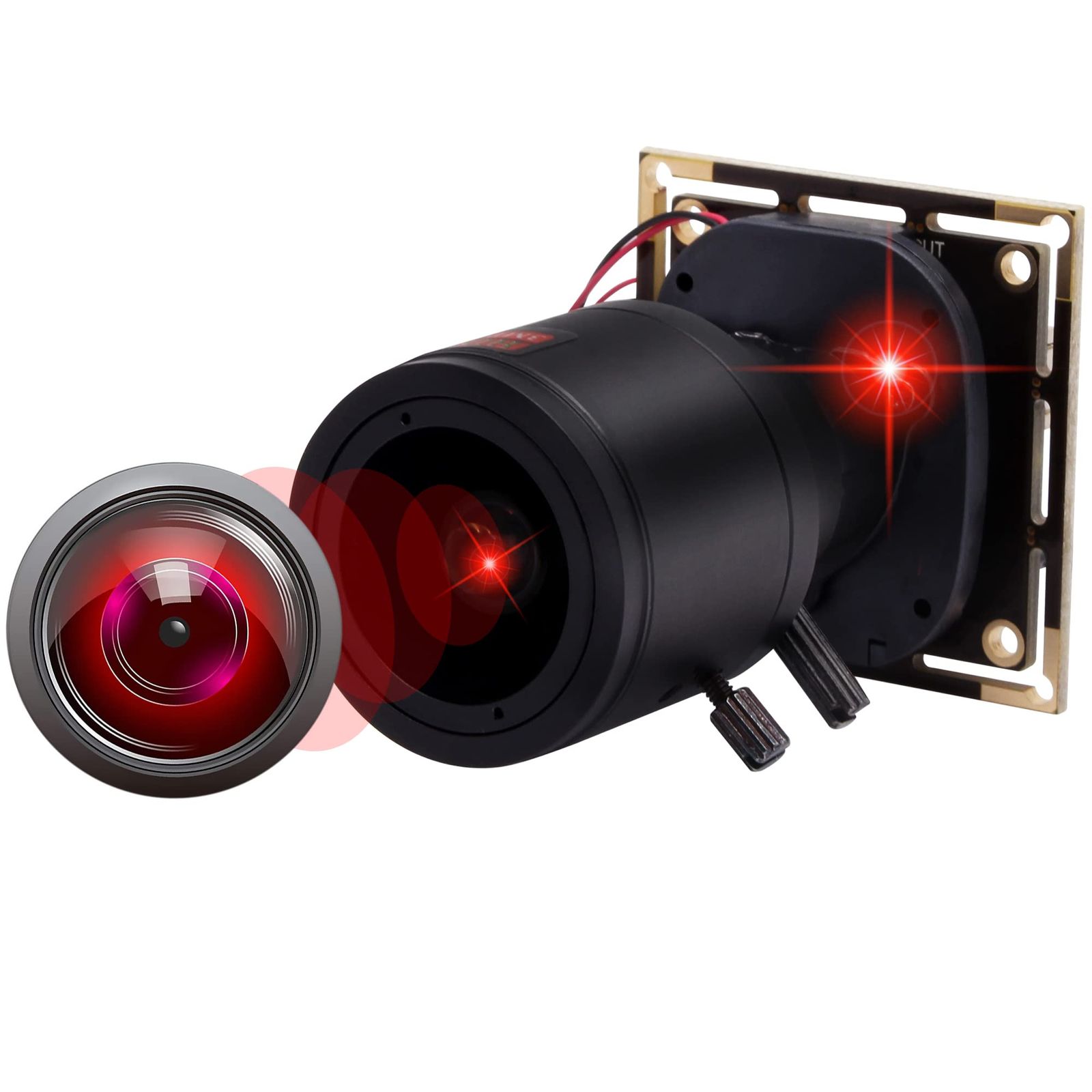 130万画素 960P Webかめら Webカメラモジュール 4倍ズーム Web会議用カメラ 光学ズーム 1 3 CMOS 0.01LUX低照度 AR0130ズームカメラ Windows Linux Android Raspberry カメラモジュール