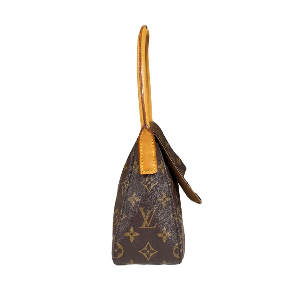 中古】LOUIS みにくい VUITTON(ルイヴィトン) ルーピング ショルダーバッグ モノグラム・キャンバス