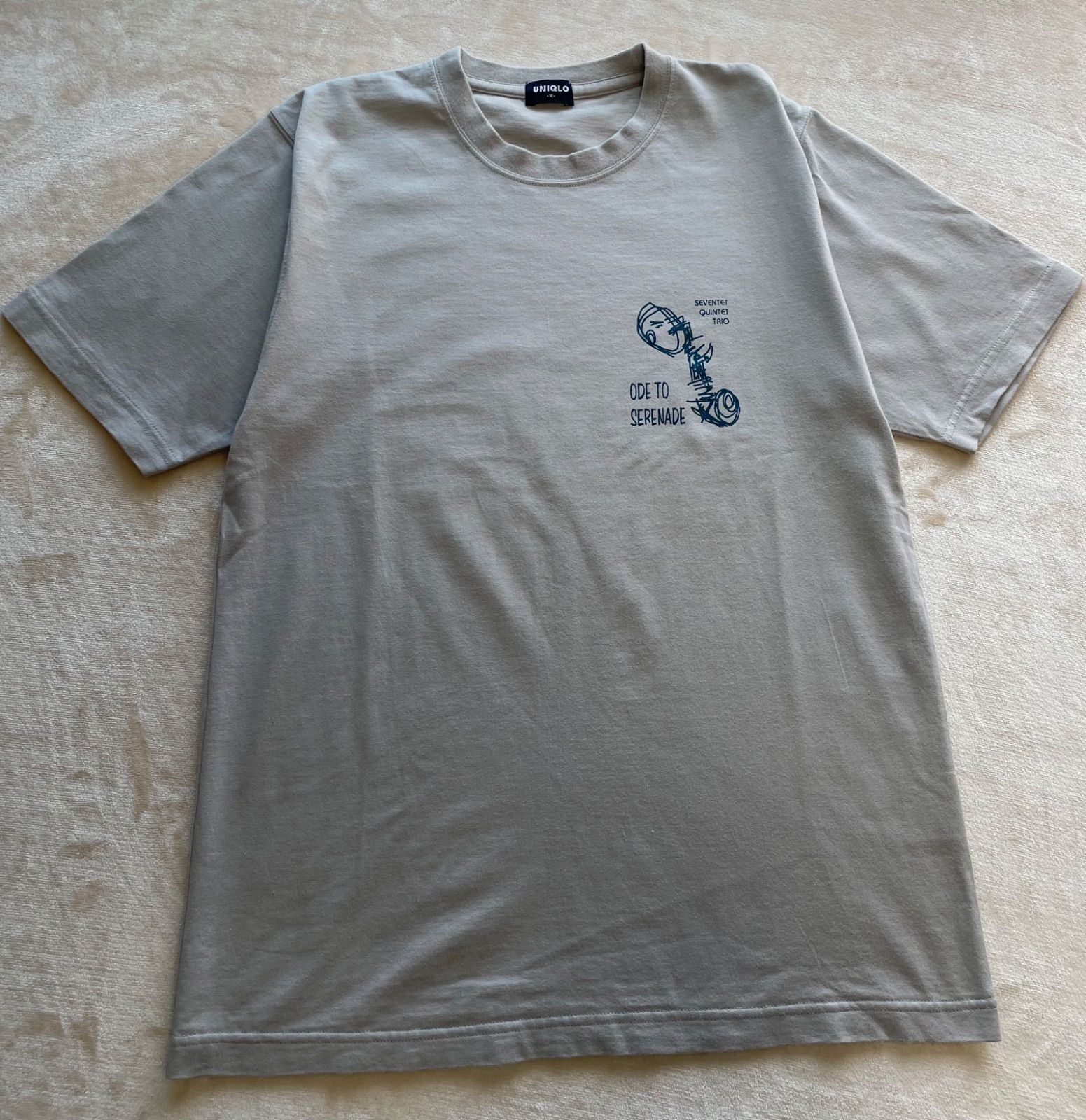 90's OLD UNIQLO オールドユニクロ Tシャツ - monochrome - メルカリ