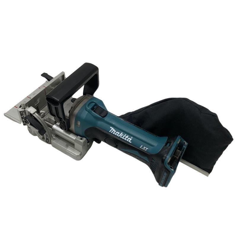 makita マキタ 18V 充電式ジョイントカッタ PJ180D マキタブルー 稼働品 バッテリ付属なし 本体 集塵袋 取説 22509K476