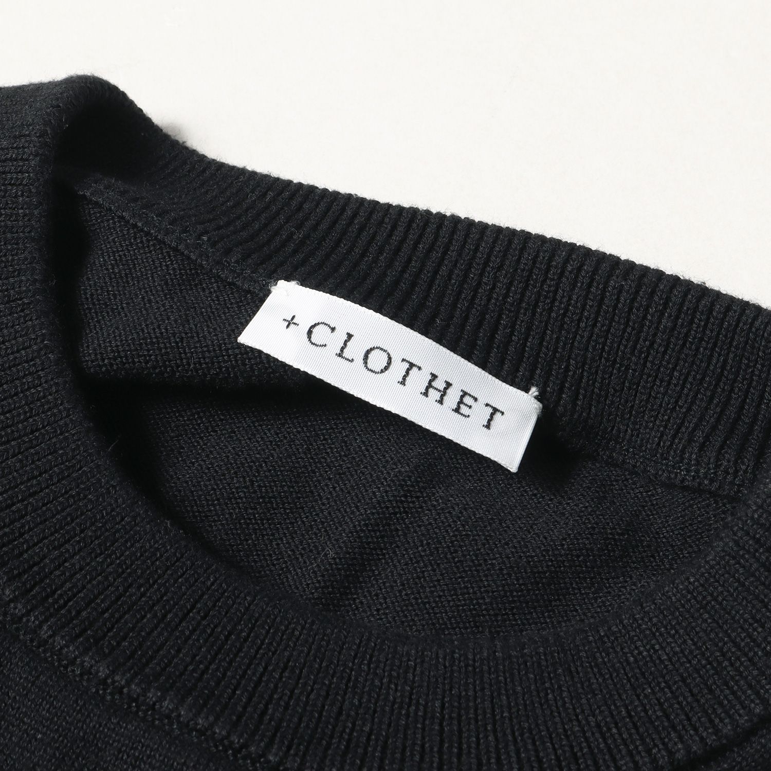 CLOTHET クロスクローゼット ニットセーター ハイゲージ ブラック 2 
