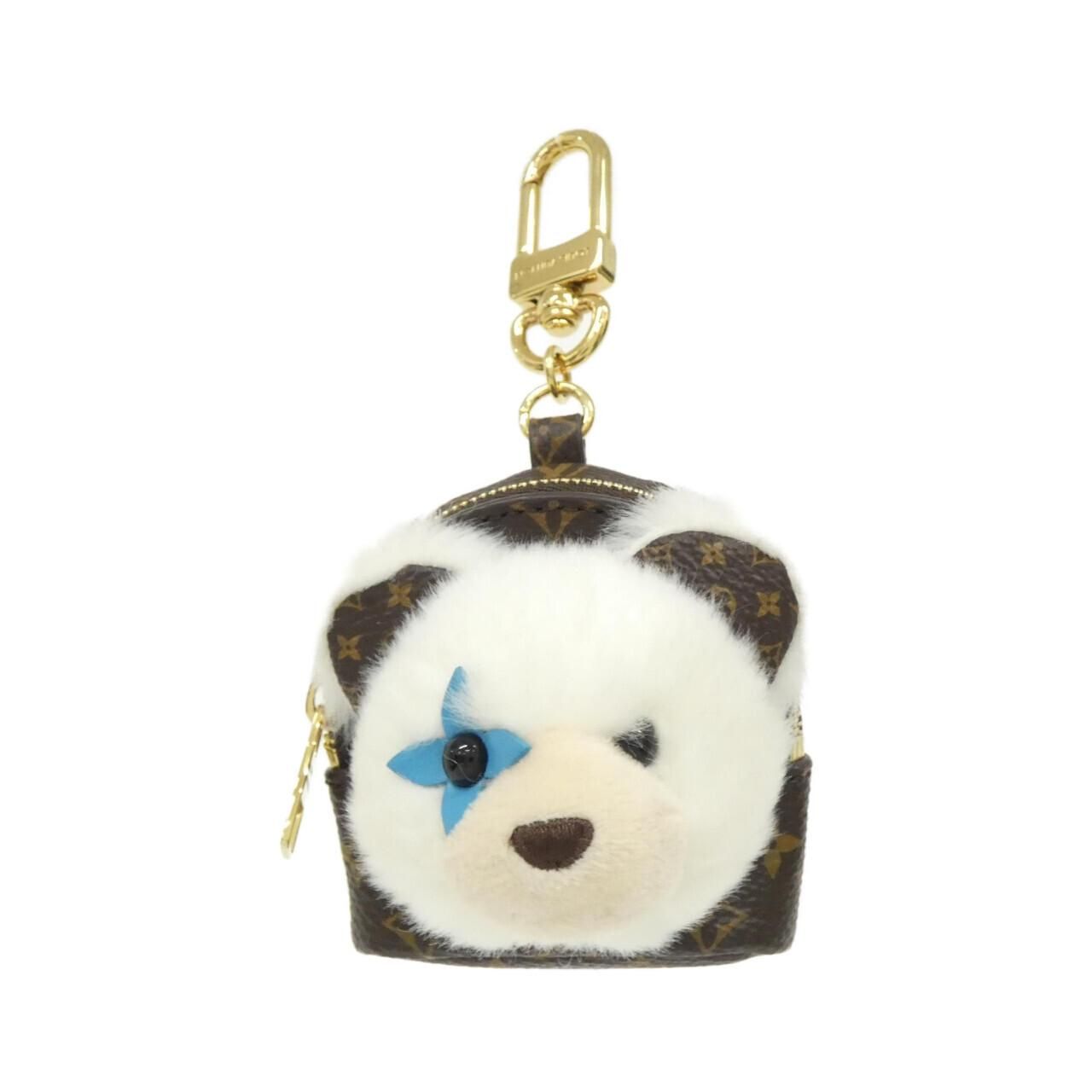 ルイヴィトン モノグラム バッグチャーム アドラブル ベア M02128