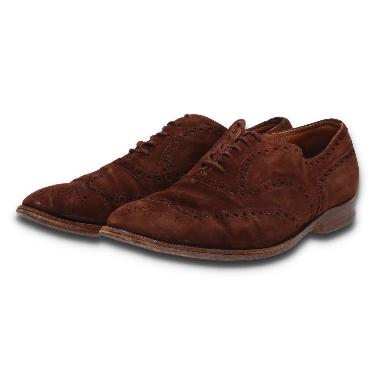 古着 80年代 チャーチ CHURCH'S 旧チャーチ ウイングチップシューズ