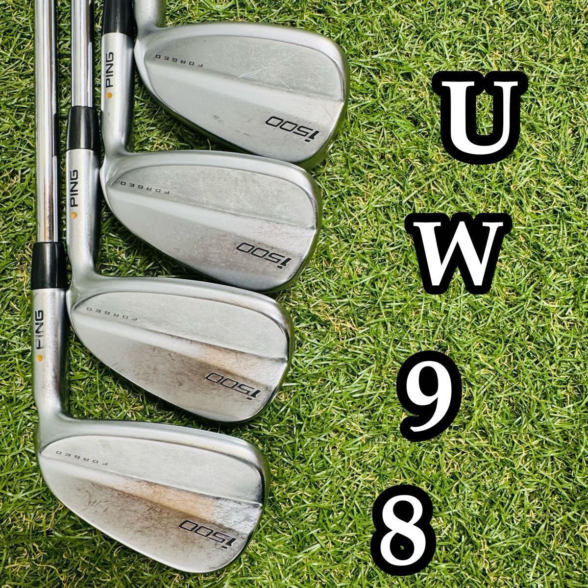 【良品】ピン i500 金ドット メンズアイアンセット 7本 スチール S 良品】ピン i500 金ドット メンズアイアンセット 7本 スチール S 良品