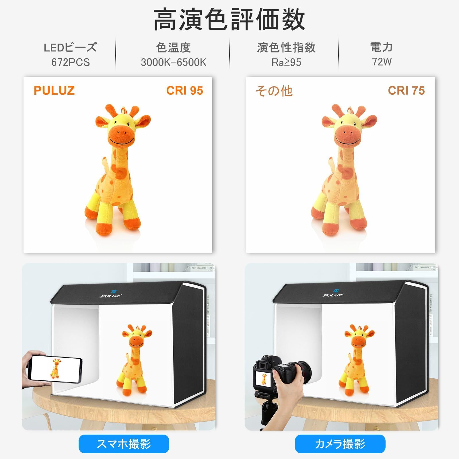 3色温度 無段階調光