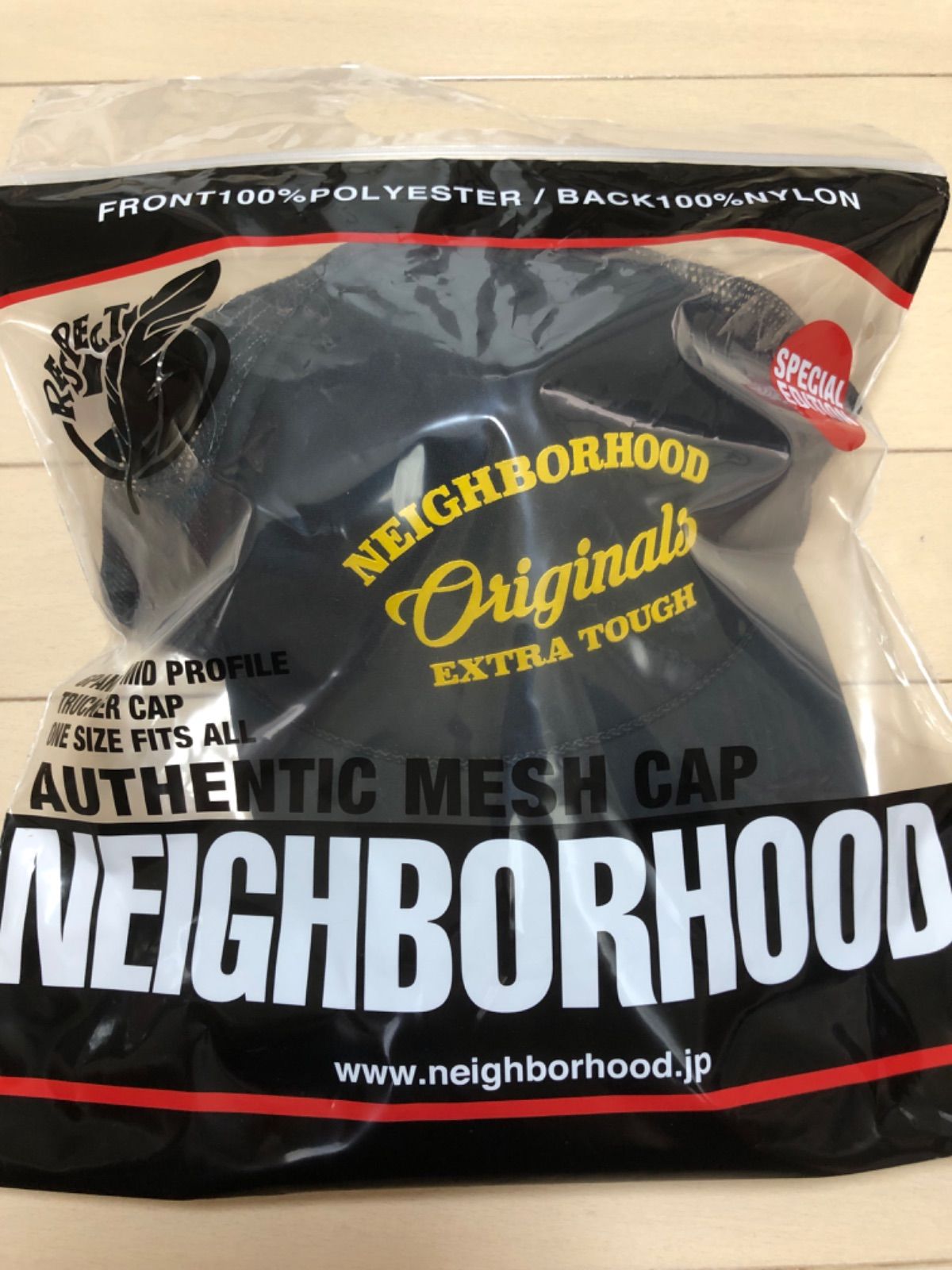 neighborhood B’z 稲葉浩志コラボ　キャップ　美品 B'z ファンクラブ限定 稲葉浩志コラボ neighborhoodキャップ