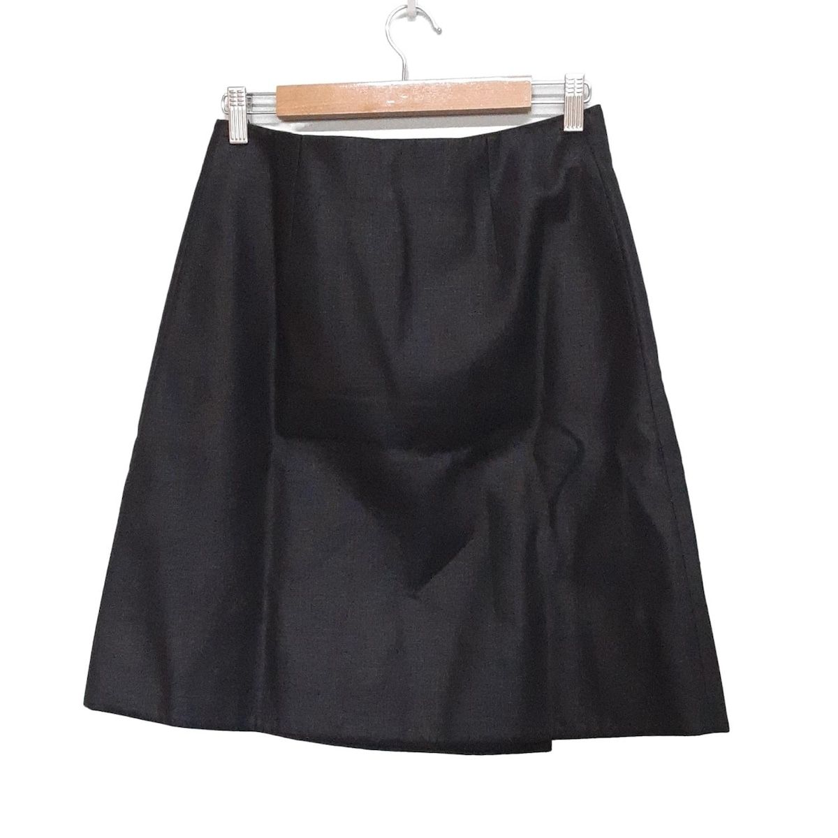 CELINE セリーヌ 巻きスカート サイズ38 M レディース - 黒 ひざ丈