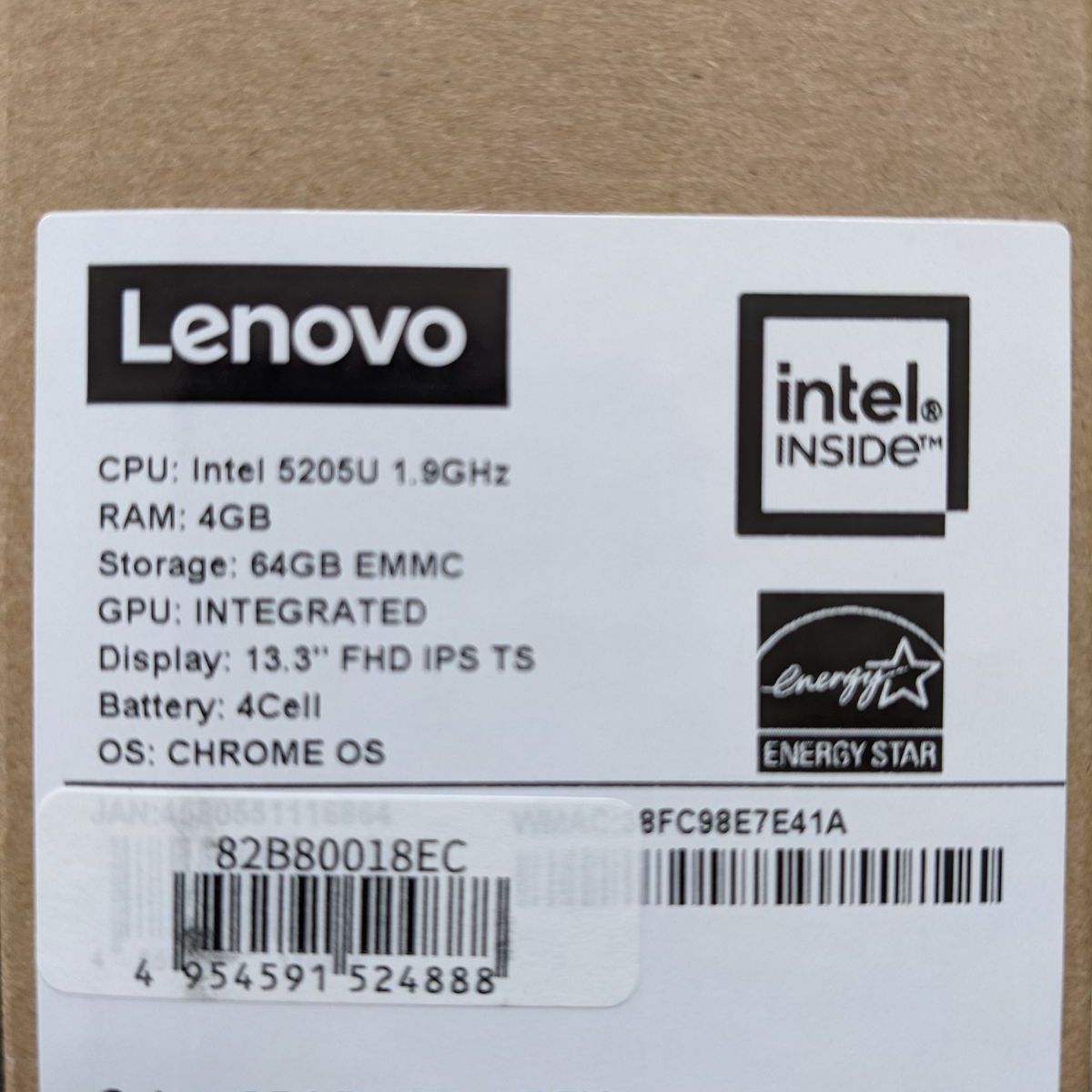 新品未開封　Lenovo IdeaPad Flex550i Chromebook