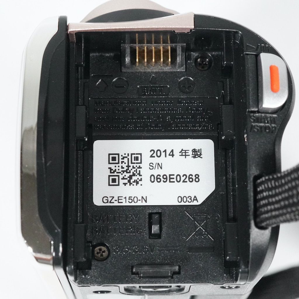 【動作確認ＯＫ】JVC Everio GZ-E150-N ピンク JVC Victor Everio GZ-E150-N ピンク 動作OK 返金保証 /2063