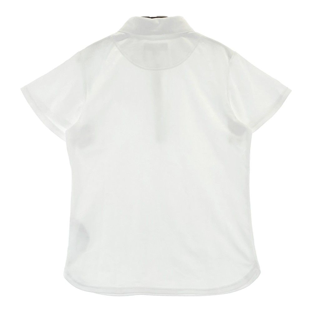 サイズ：M CALLAWAY キャロウェイ 半袖ポロシャツ 総柄 ホワイト