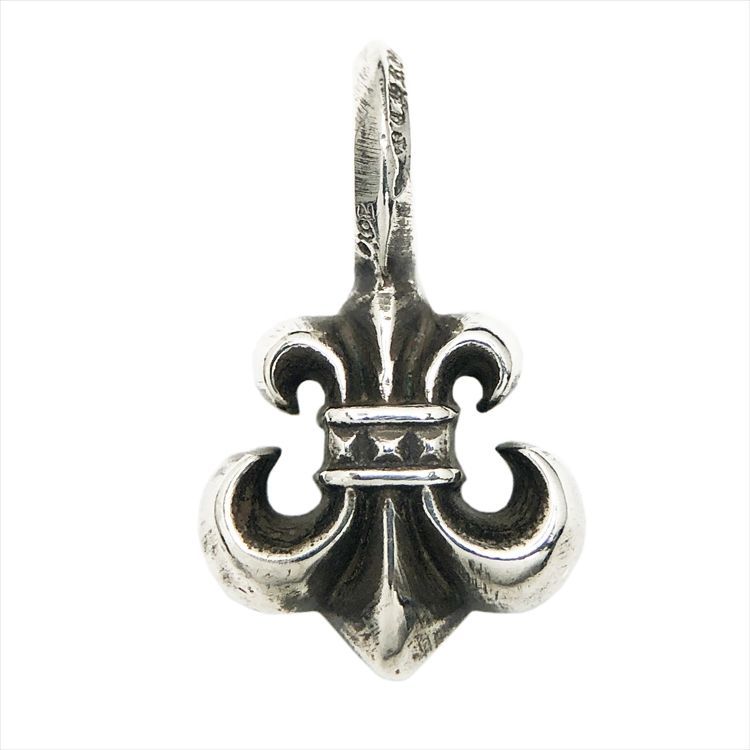 Chromehearts クロムハーツ B STACK BS FLUER V2 BSフ スタックチャーム ペンダント トップ ネックレス シルバー