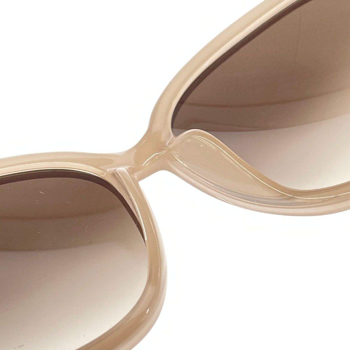 美品 Chloe クロエ サングラス CE672SA グレージュ レディース