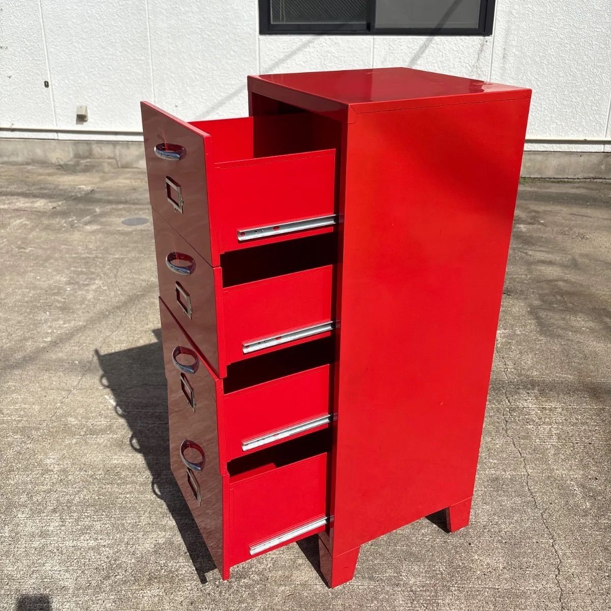 4段スチールキャビネット potarico