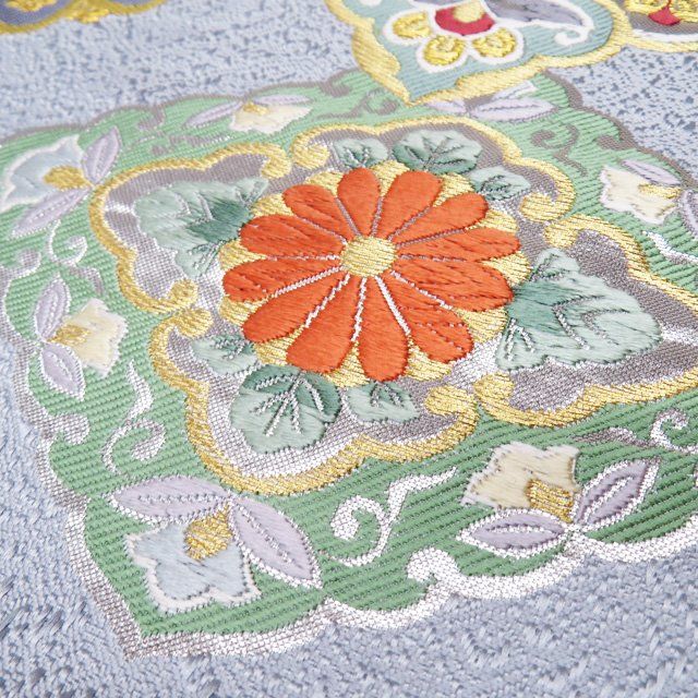 s*引様 美品 綴れ　袋帯　鳥　花柄 s*引様 美品 綴れ 袋帯 鳥 花柄 - メルカリ