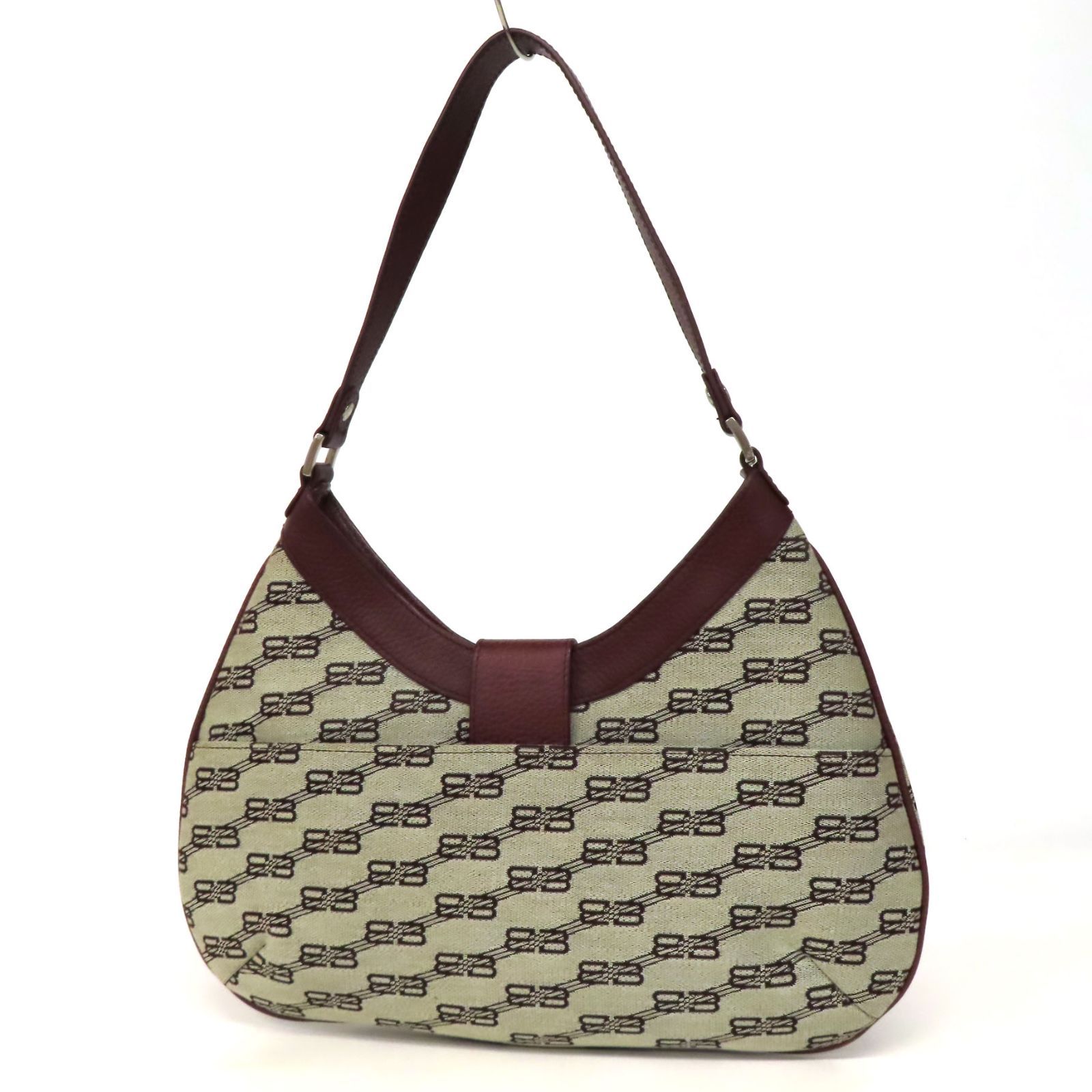 OF25052 新品同様 極美品 BALENCIAGA バレンシアガ BBロゴ金具