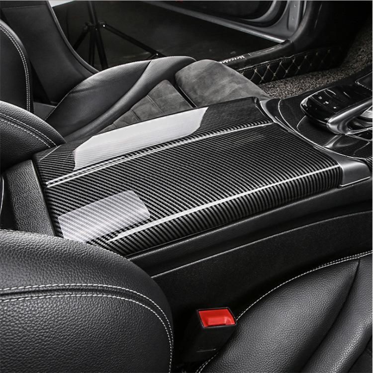 メルセデスベンツ Eクラス W213 コンソールギアパネルカバー カーボン