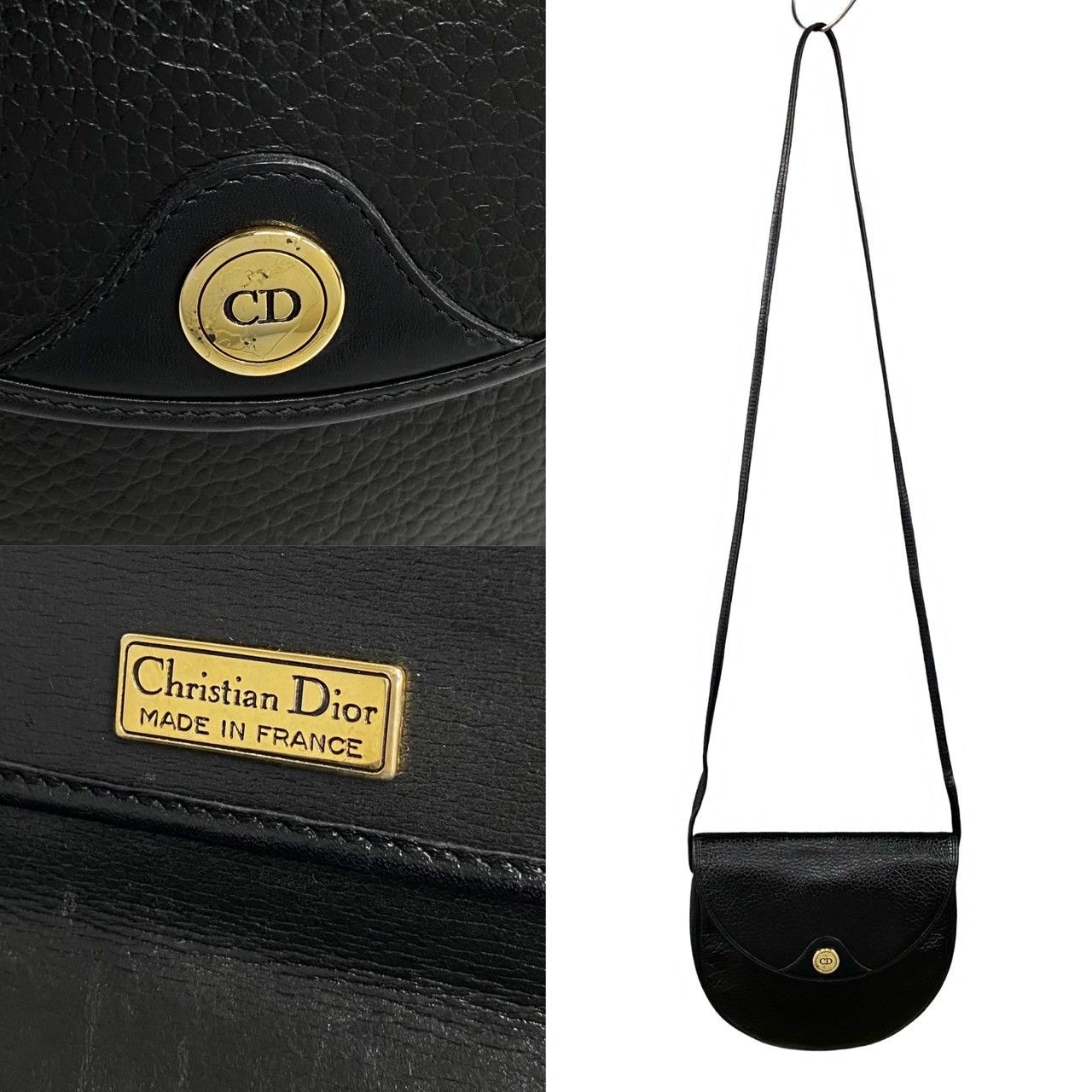CD クリスチャンディオール ヴィンテージ ショルダーバッグ 極 美品 Christian Dior クリスチャン ディオール ヴィンテージ