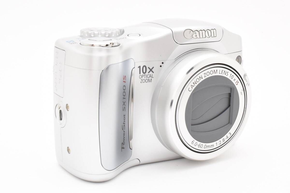 ☆良品☆ キヤノン Canon PowerShot SX100 IS シルバー コンパクト 