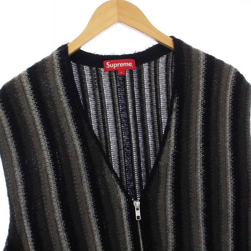 シュプリーム SUPREME Stripe Sweater Vest ストライプ ニット