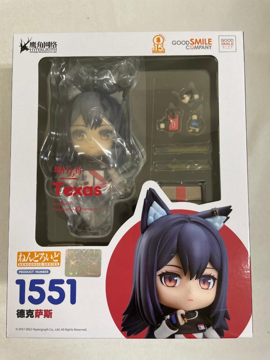 【超目玉枠】 テキサス 1551 未開封】ねんどろいど アークナイツ メルカリ - ゲームキャラクター