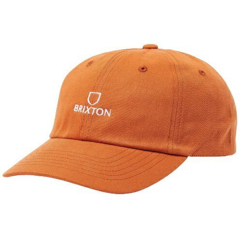 Brixton Alpha Lp Hat Cap Paradise Orange Vintage Wash キャップ