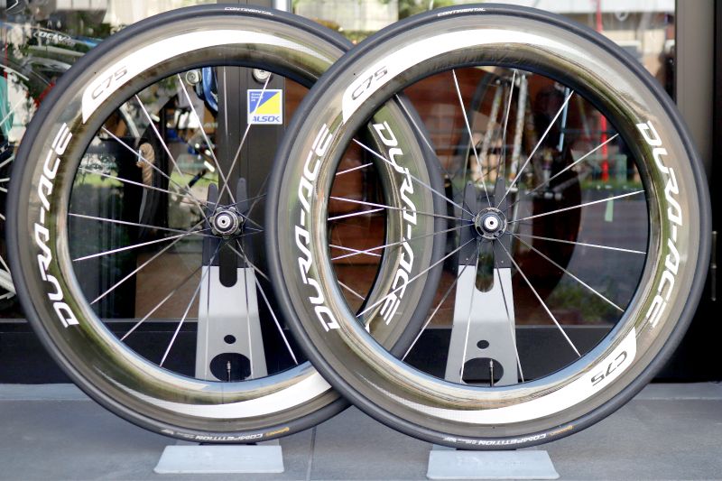 シマノ SHIMANO デュラエース DURA-ACE WH-9000-C75-TU カーボン