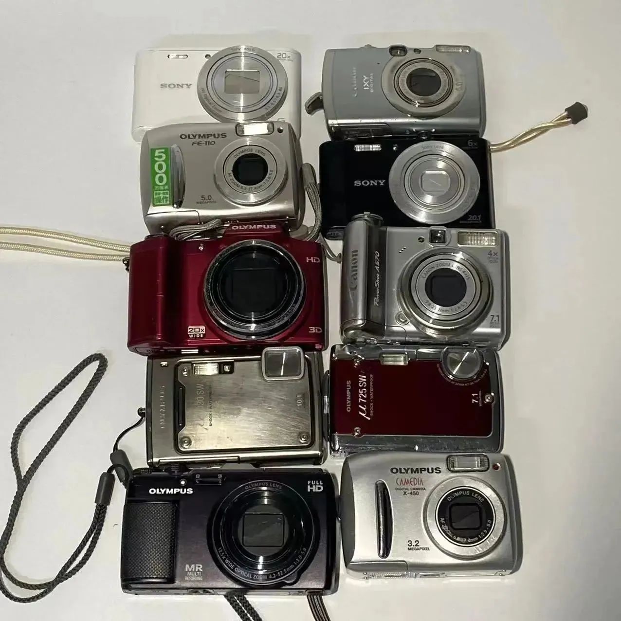 Canon SONY OLYMPUSなど6メーカーまとめ売り ジャンク品 【公式通販】