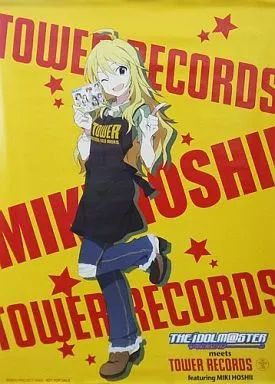 THE IDOLM@STER 星井美希（タワーエプロンver．）B2ポスター 中古】ポスター(アニメ) 激レアB2ポスター 星井美希(タワーエプロンver