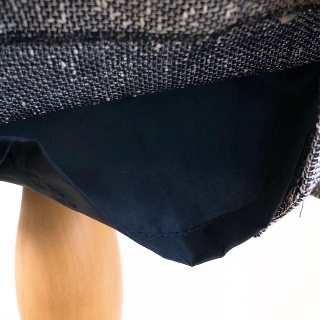 【極美品】AZABU　麻布　セットアップ　高級スーツ　昭和レトロ　スカート　M 極美品】AZABU 麻布 セットアップ 高級スーツ 昭和レトロ スカート Mの