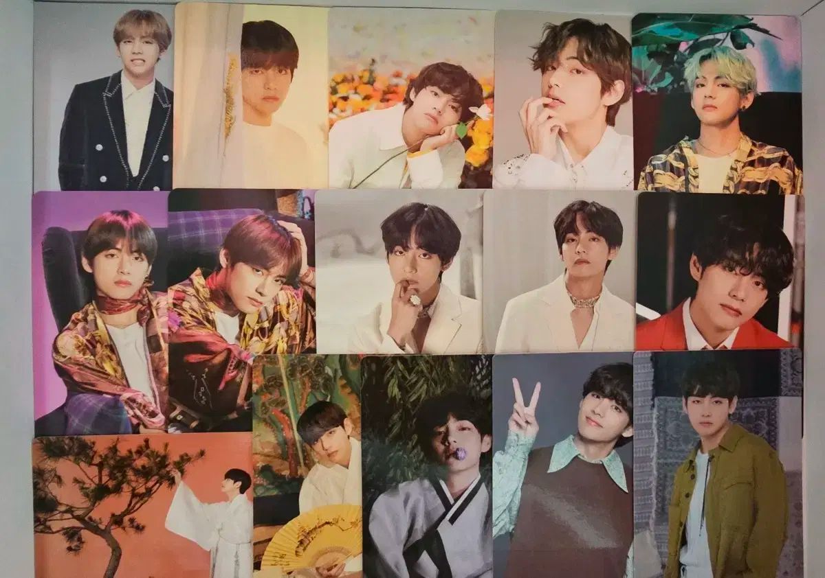 BTS 公式トレカ・アルバムセット V テテ まとめ売り ストア BTS(防弾少年団・バンタン) ヴィ(V・テヒョン・テテ) V フォト