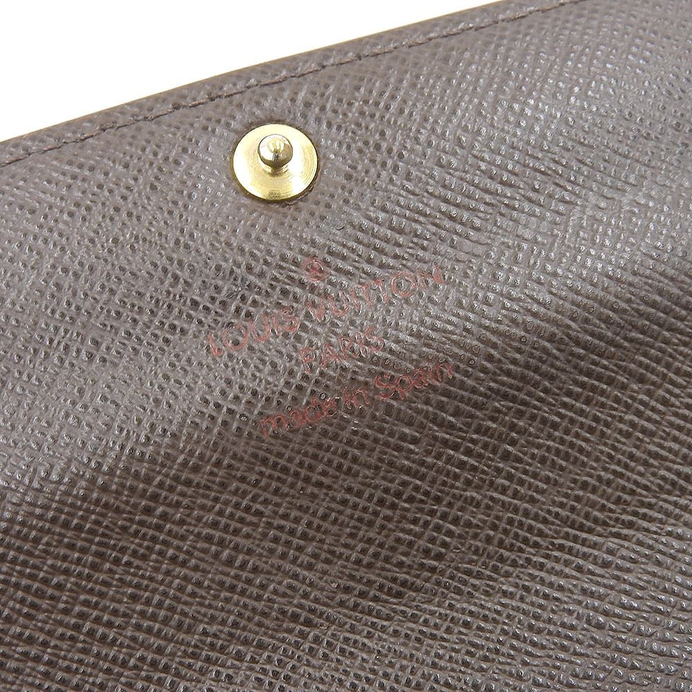 本物保証】 箱付 ルイヴィトン LOUIS VUITTON ダミエ ポルトフォイユ  